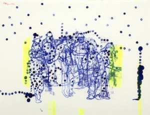 Carbon Group 05, 2003
mixed media on paper
50 x70 cm