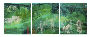 Tabisi, 2010
oil on linen
3 panels 180 x140cm each