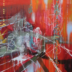 The Nettles, 2011
oil and acrylic on linen
140 x140 cm