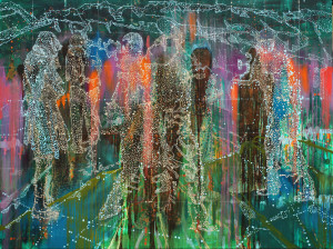 Fall of the Valley Kings, 2016 oil on linen, 185 x250cm